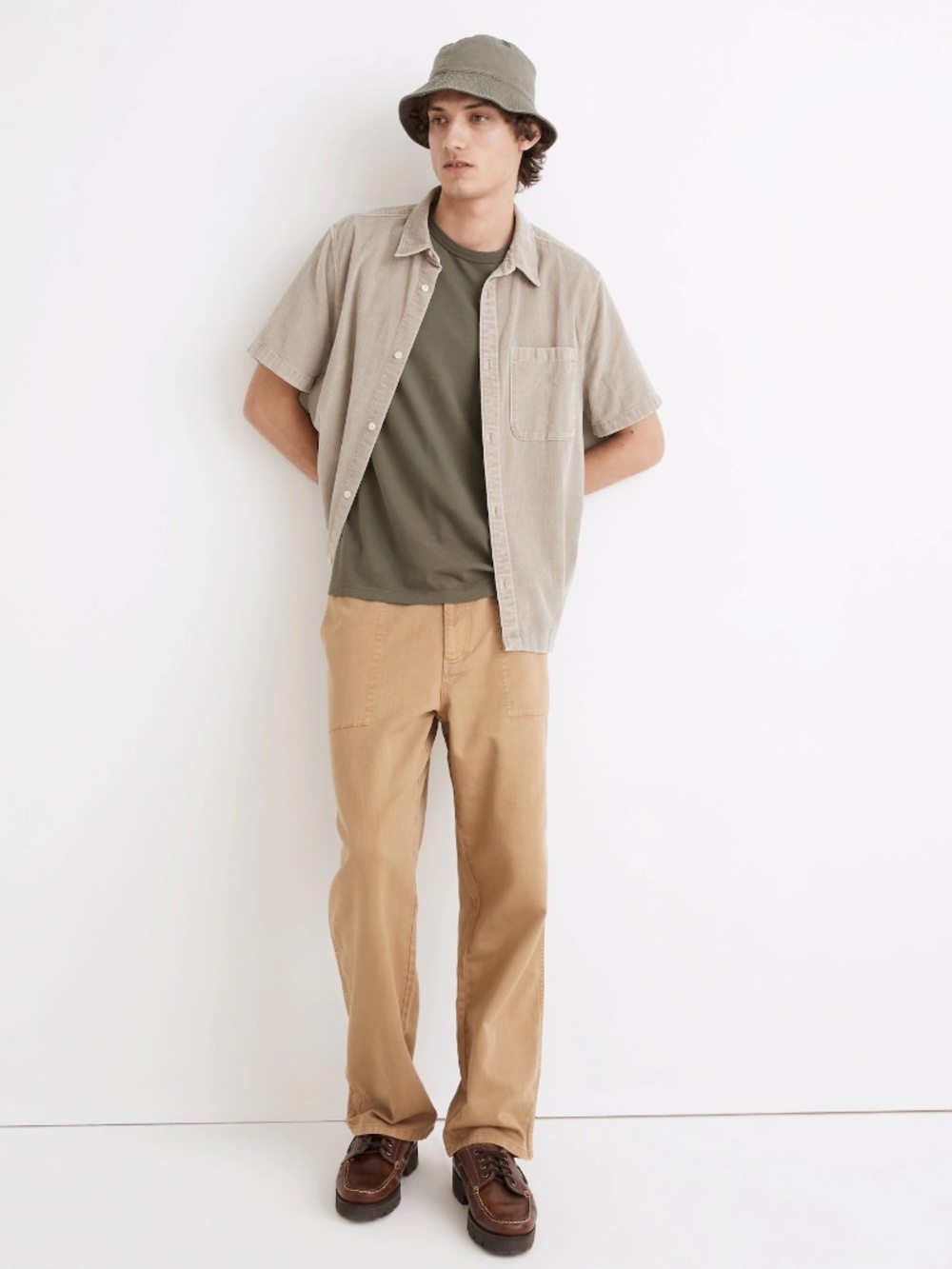 Madewell Men's Chore Pants. Cotton Everywear Pants - Picture 4 of 4